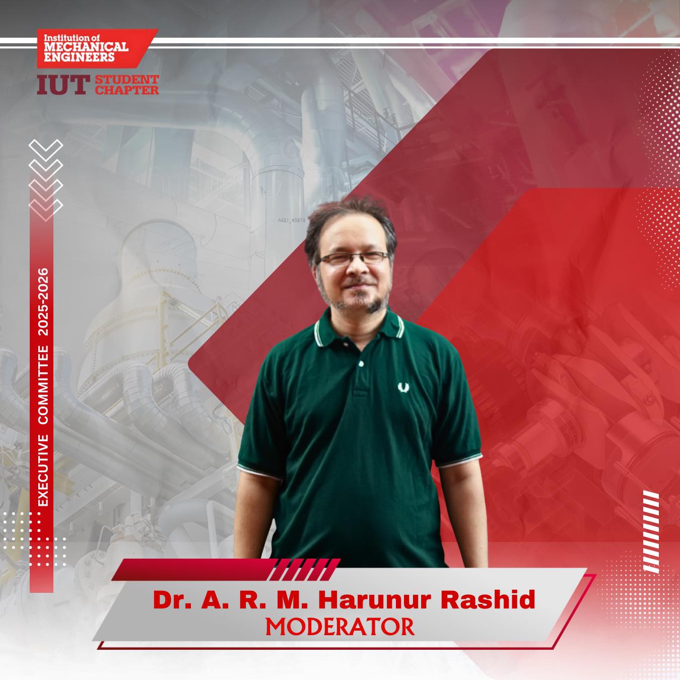 IMechE - We are pleased to welcome Dr. A. R. M. Harunur Rashid ...