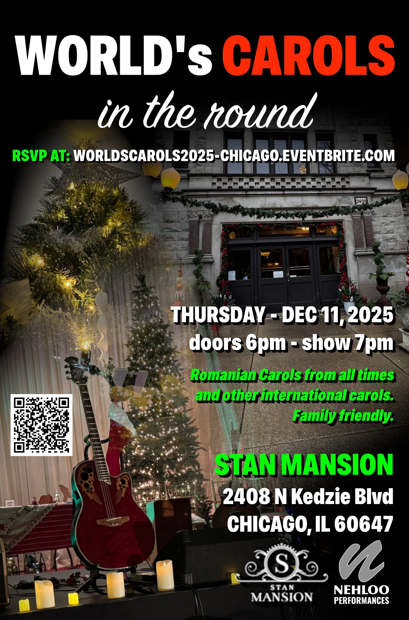 World's Carols - Romanian & International Carols in the round (Chicago)