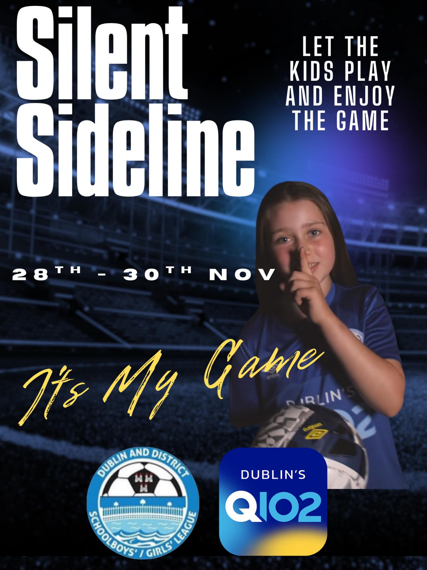 DDSL - Silent Sideline Weekend 🤫 We we continue our “it’s my game ...