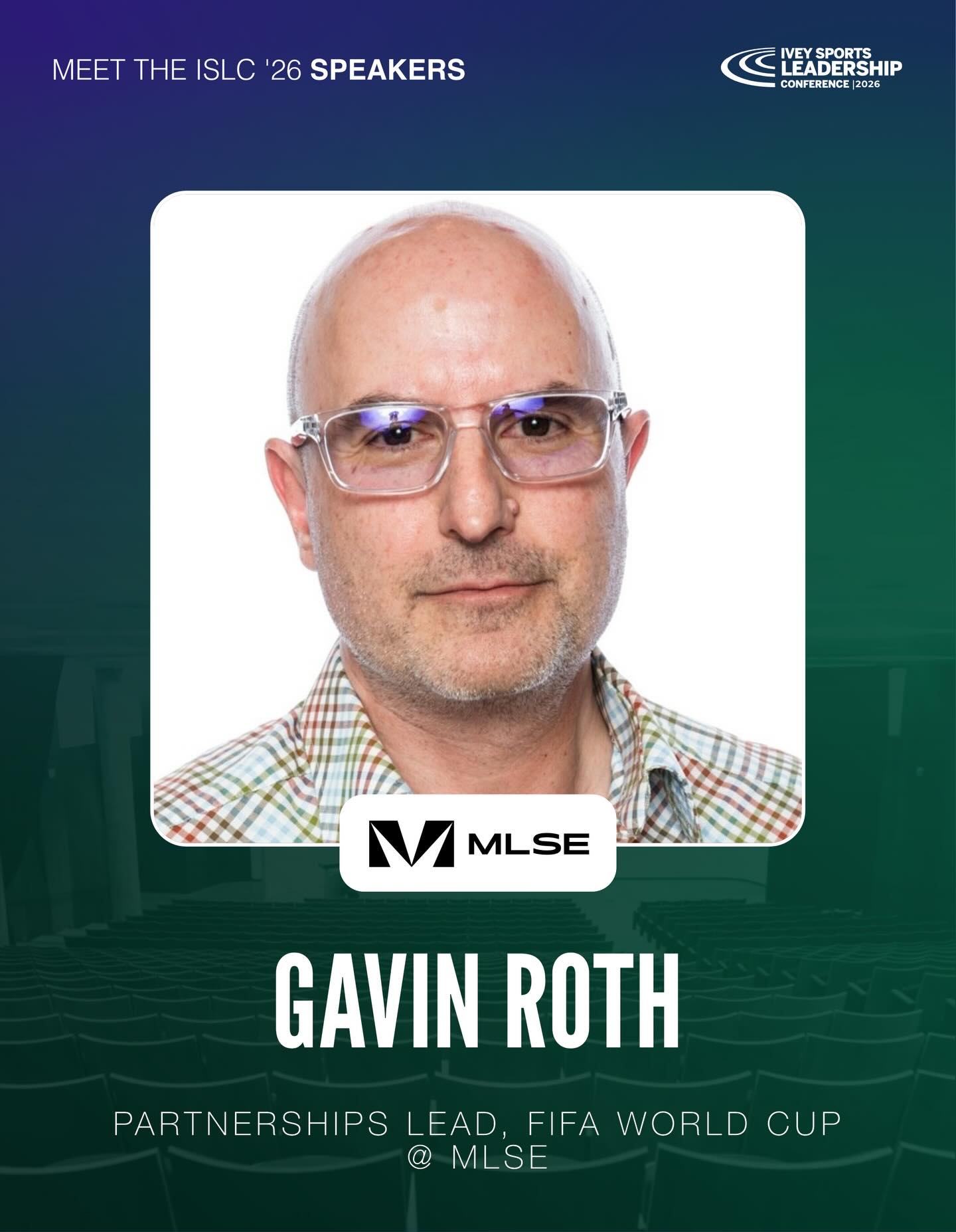 Ivey - We’re excited to welcome Gavin Roth to the ISLC 2026 speaker ...
