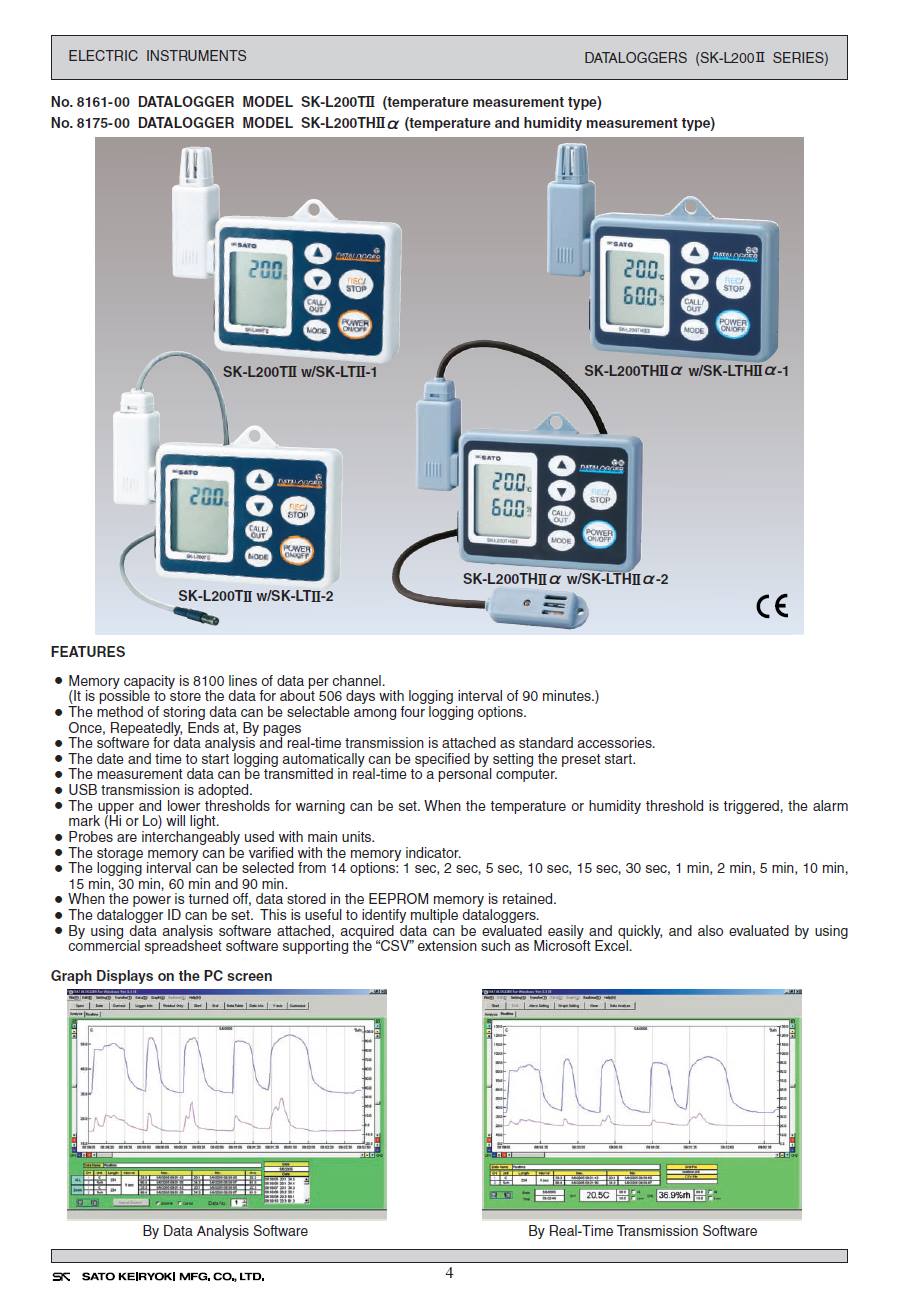 Regency for scientific and measuring instruments - Datalogger ( SATO ...