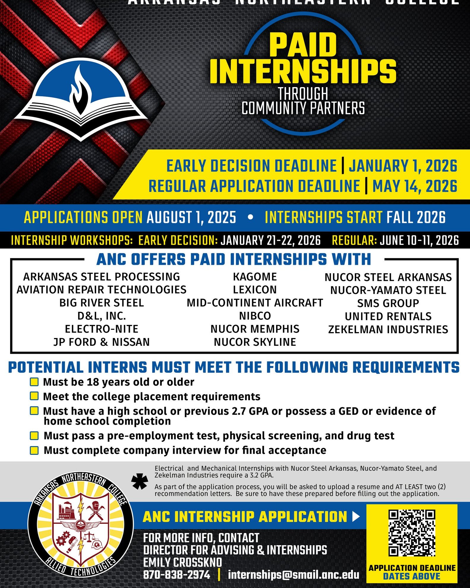 Arkansas - The ANC Internship Program Application is now open for the ...