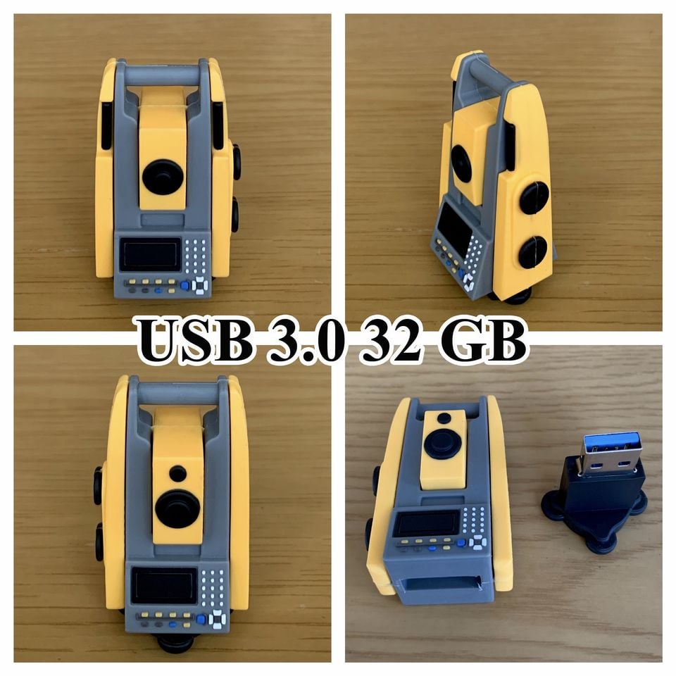 วิศวกรรมสำรวจ Survey Engineering - USB Total Station สี Topcon - เป็น ...