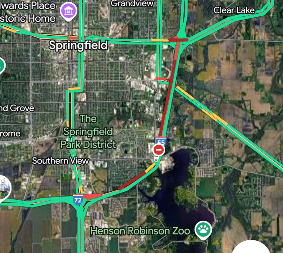 Meteorologist - TRAFFIC: I-55 SB/72 WB is blocked in Springfield due to ...