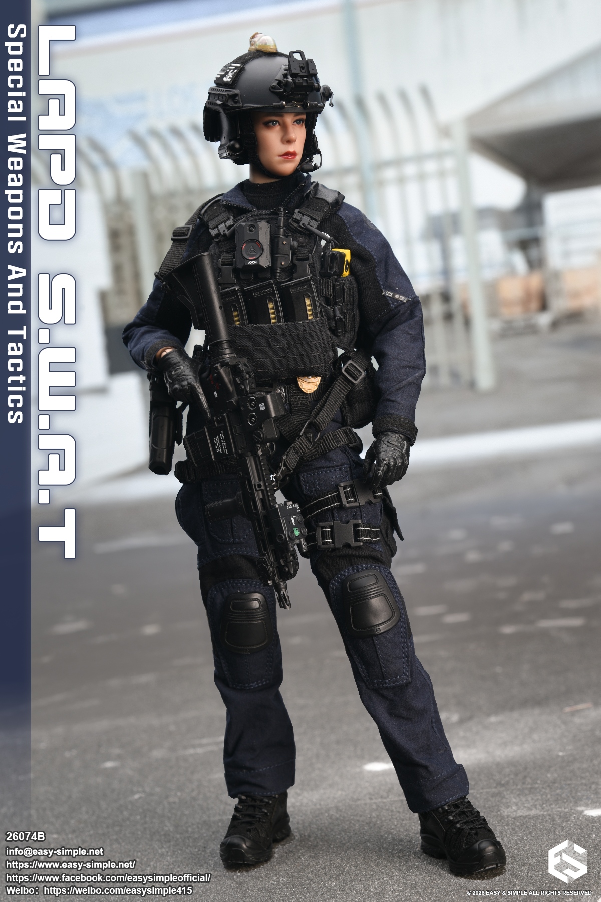 LAPD SWAT風 サバゲー装備セット Introducing the LAPD SWAT type vest