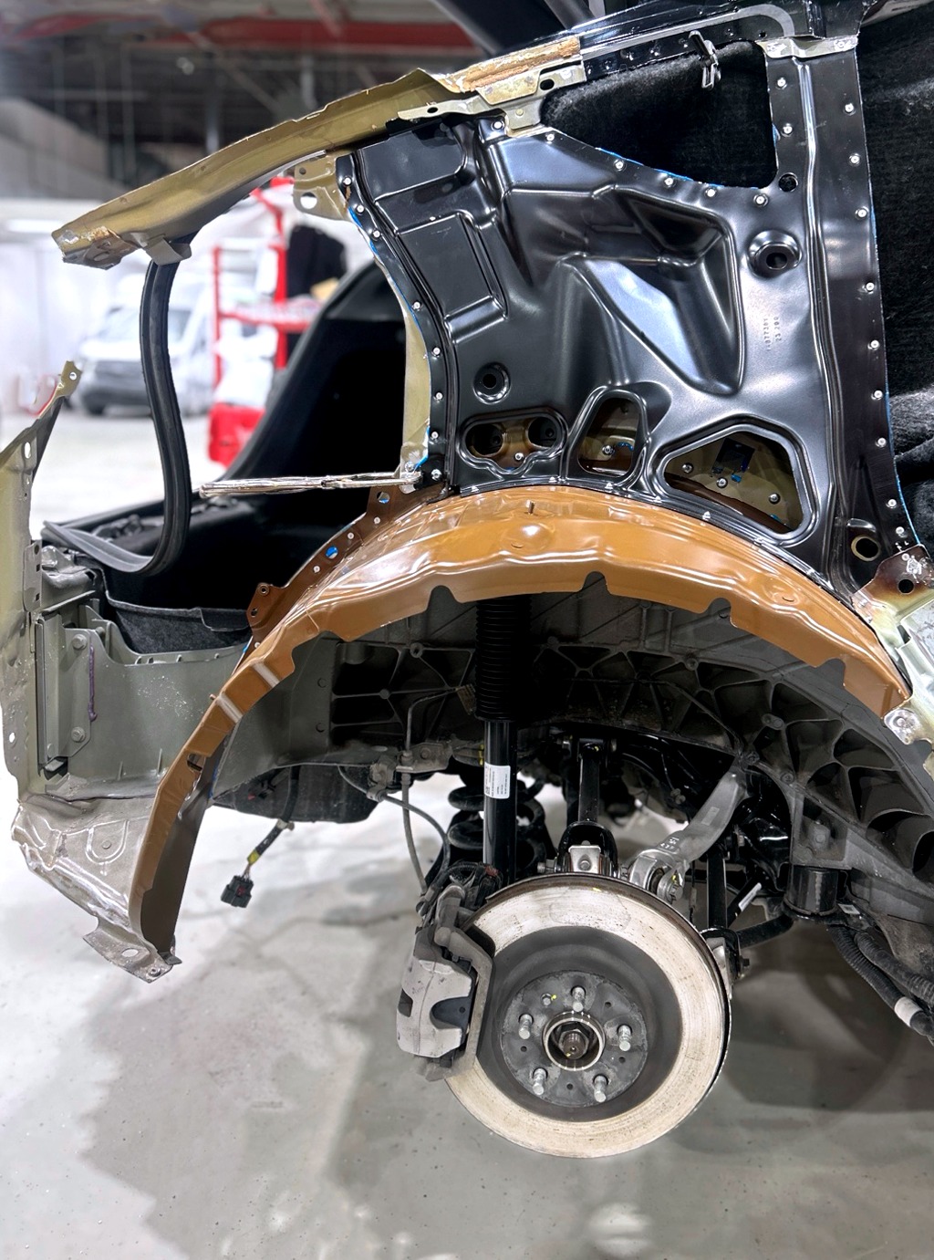MK Auto Group - Behind the Repair: This Tesla came in... | Facebook