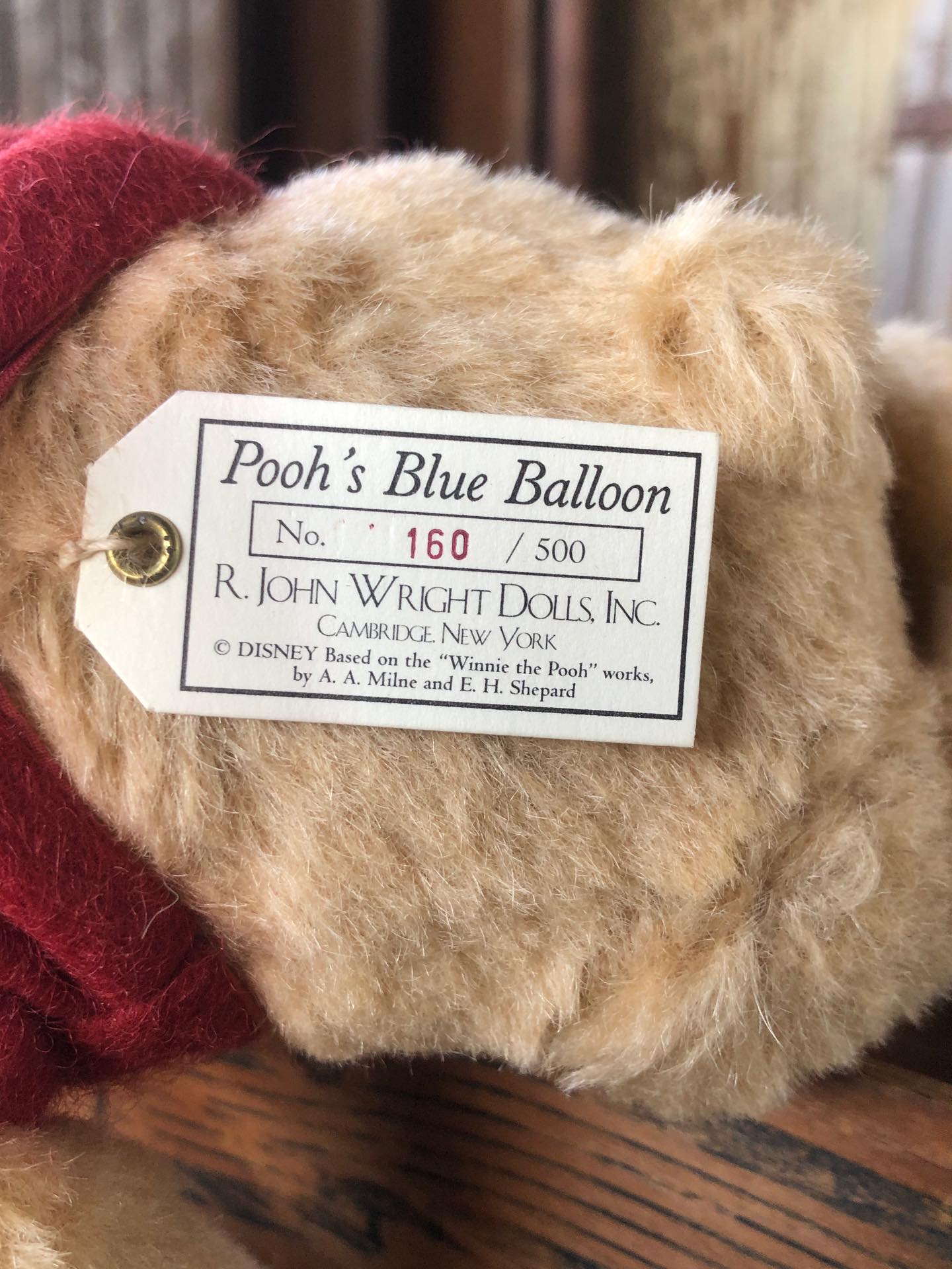 R. John Wright 日本限定品 Pooh's Blue Balloon R. ジョン・ライト