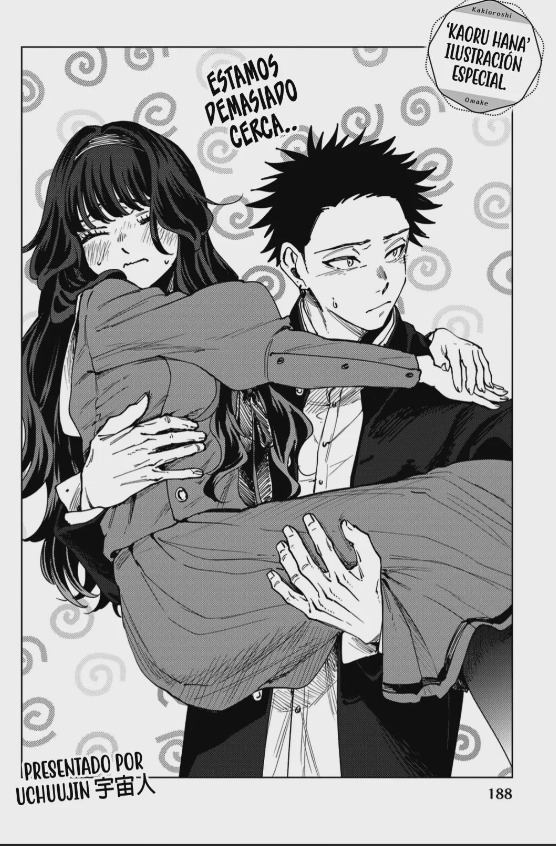Edited anime characters from Kaoru Hana closer together