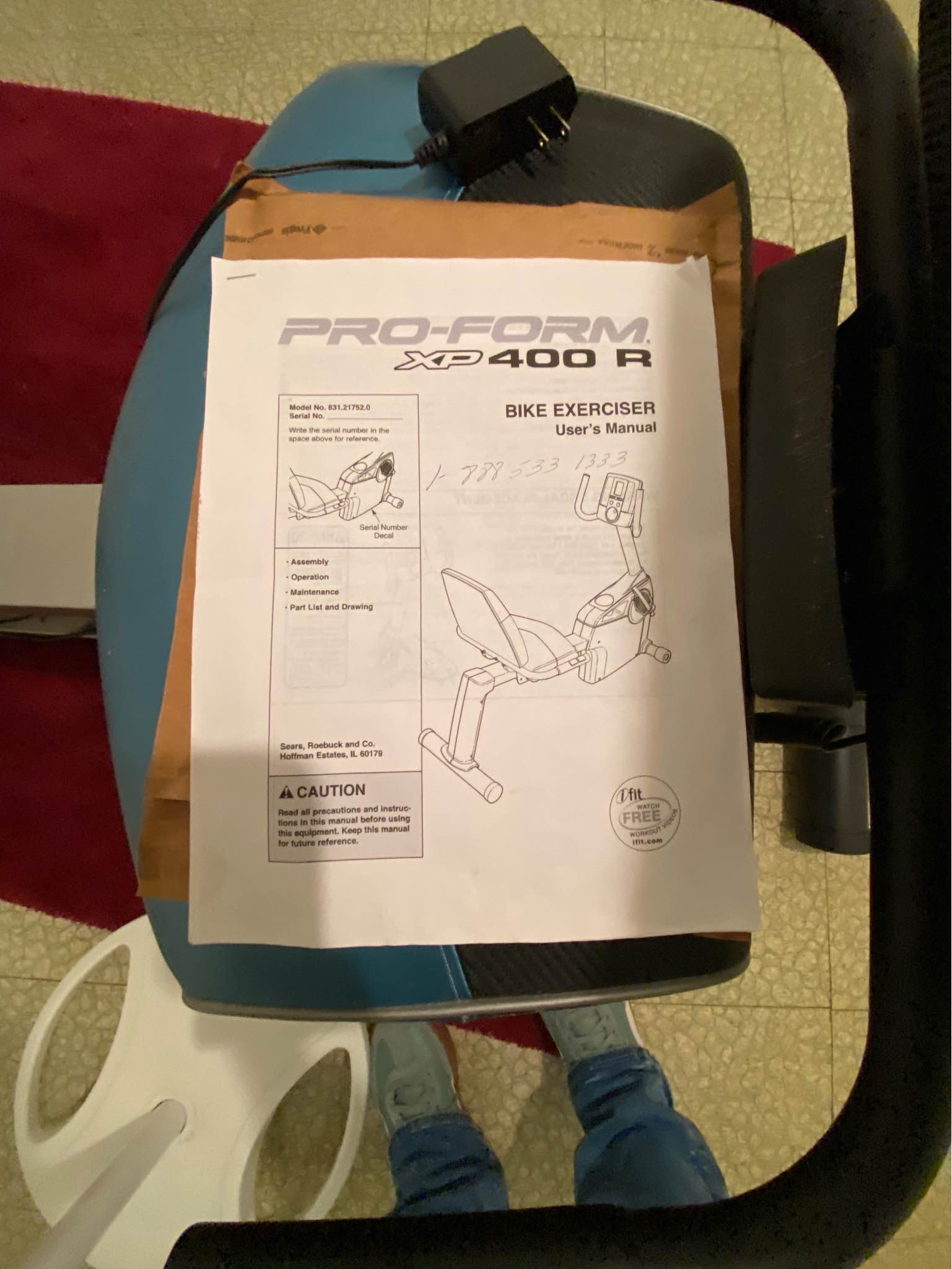 FREE – Pro-Form XP 400 R Recumbent Exercise Bike (2010) - Women's ...