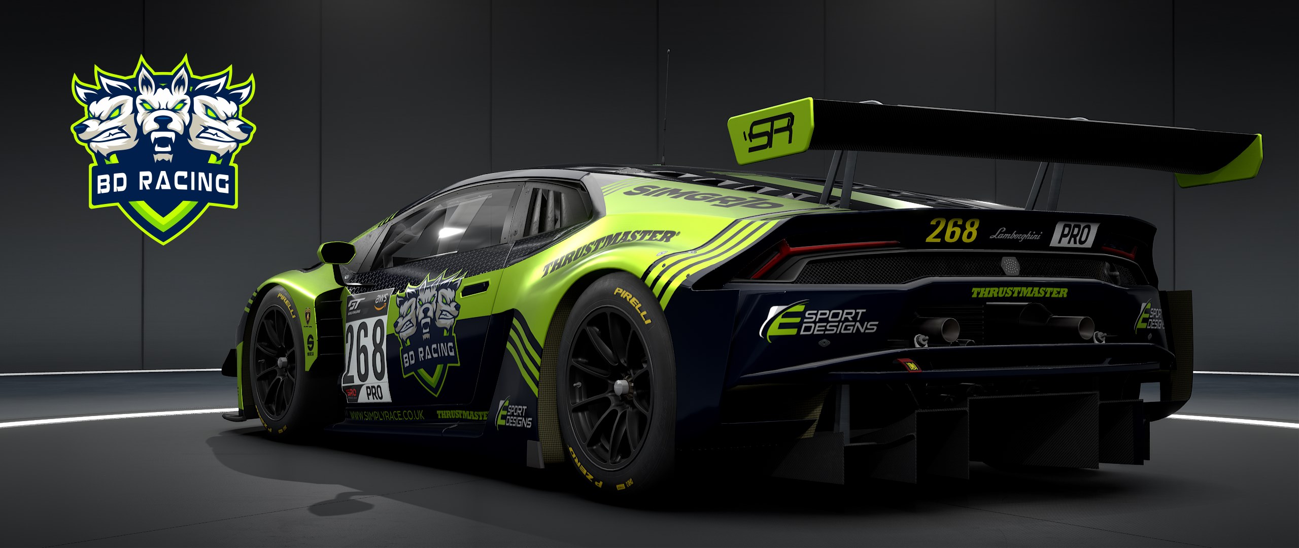 E-SportDesigns - TEAM BD RACING - LAMBORGHINI HURACAN GT3....