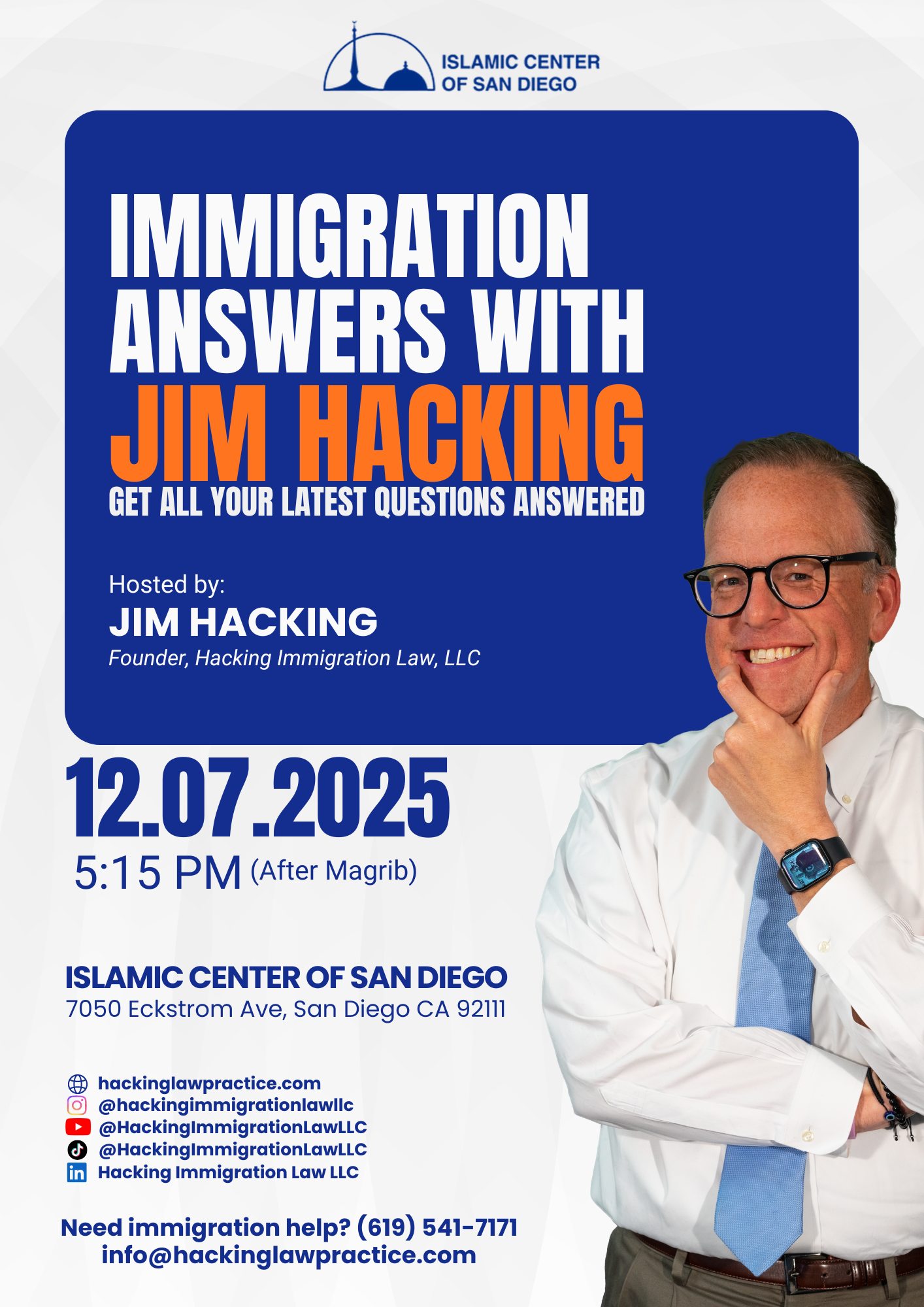 We’re coming to San Diego!... - Hacking Immigration Law, LLC | Facebook