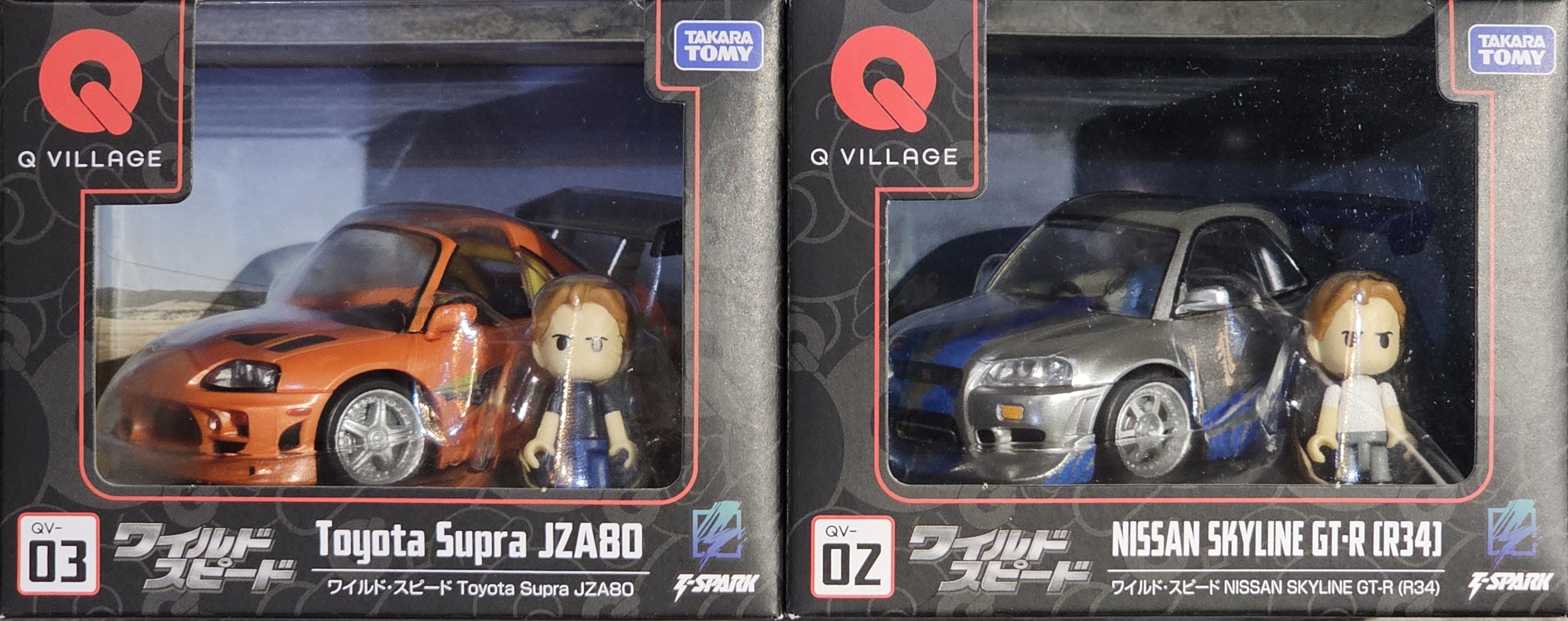 Takara Tomy - T-Spark - Q Village 系列 QV-01 Back To The Future