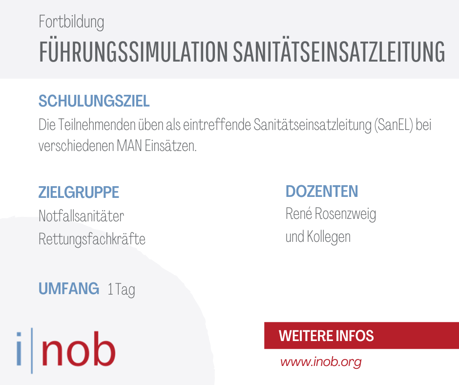 ️... - INOB Institut für notfallmedizinische Bildung
