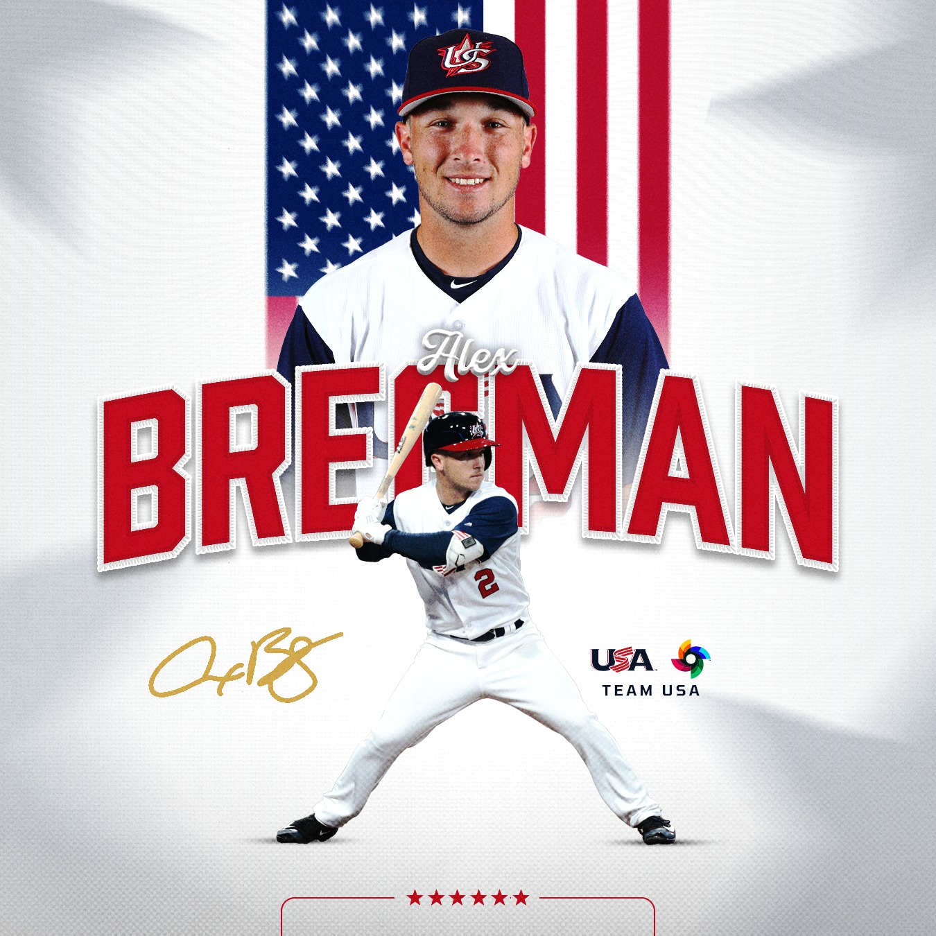 Alex Bregman has announced he will be joining Team USA for the