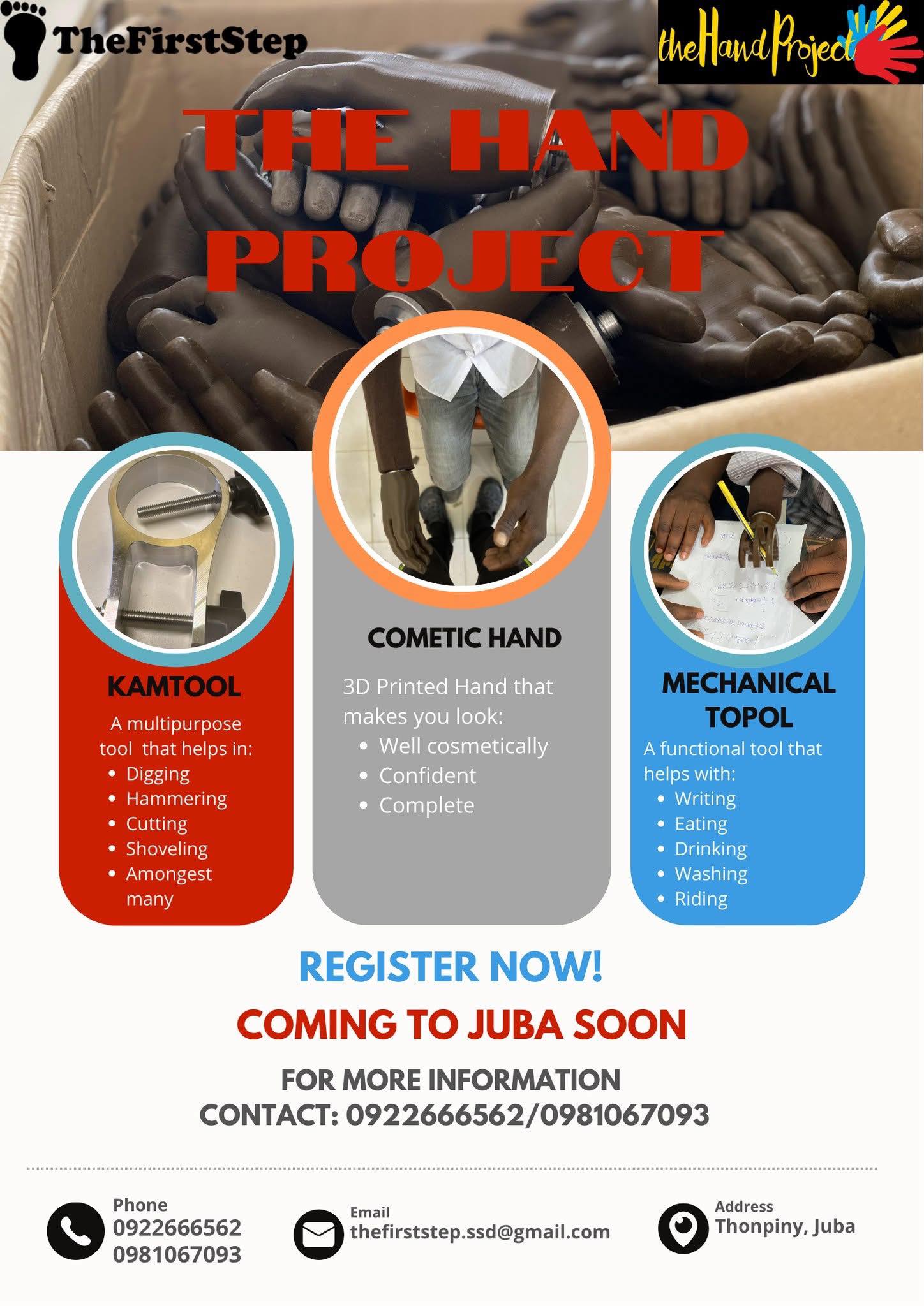 Scenius - Opportunity: Free Functional Prosthetic Hands & Arms. The ...
