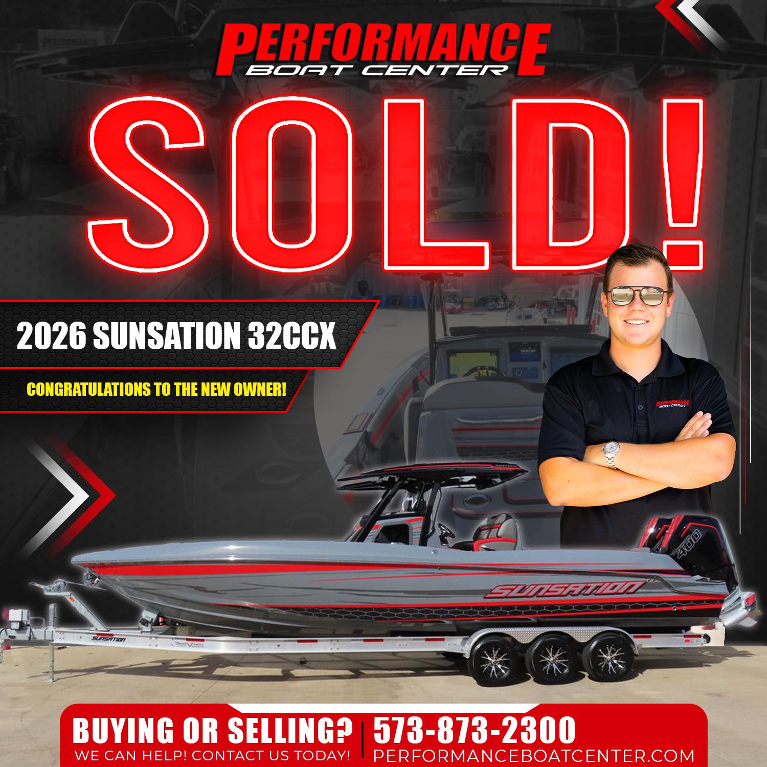 SOLD‼️ Congratulations Ben and Family on your new Sunsation