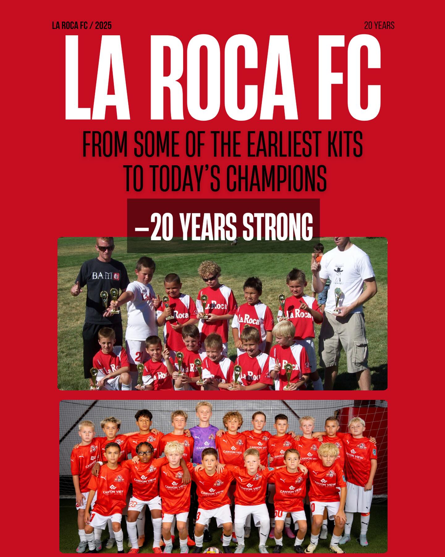 Throwback Thursday‼️🔙 “From some of... - La Roca Futbol Club | Facebook