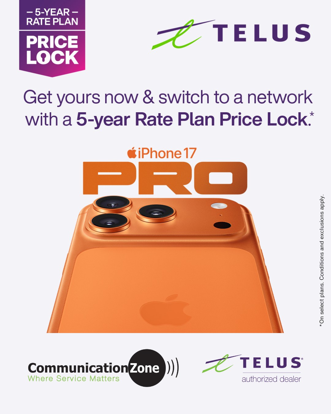 Communication - The wait is over - iPhone 17 Pro is here! Upgrade today ...