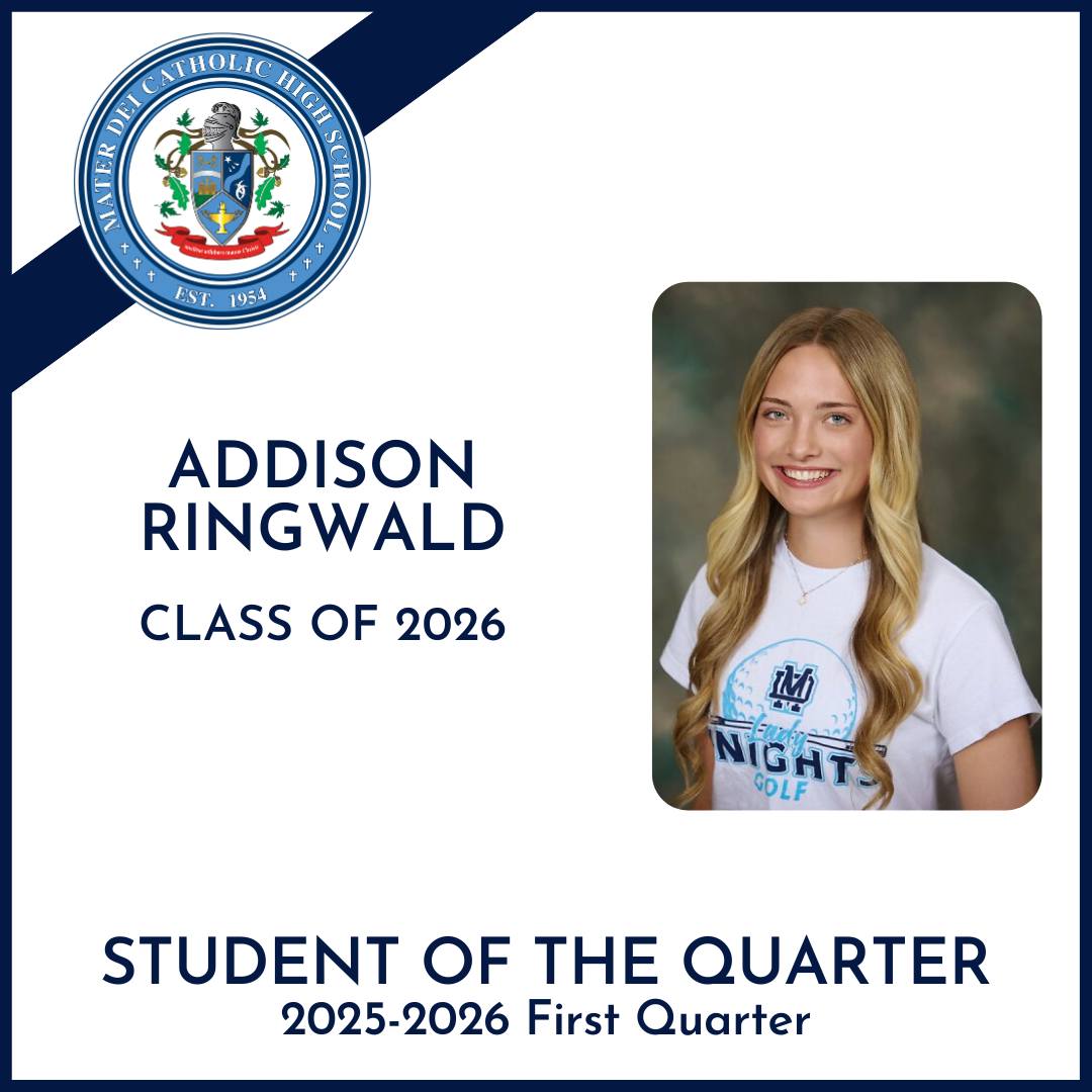 Mater - Join us in congratulating senior Addison Ringwald, daughter of ...