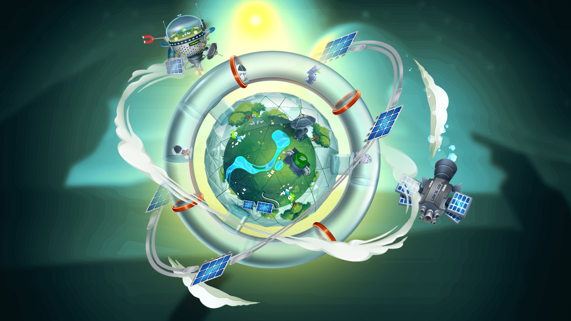 ケムケムページ Lemmings - 🌍🛰️ #Lemmings Planet 89, Eco Dome Prime is finally