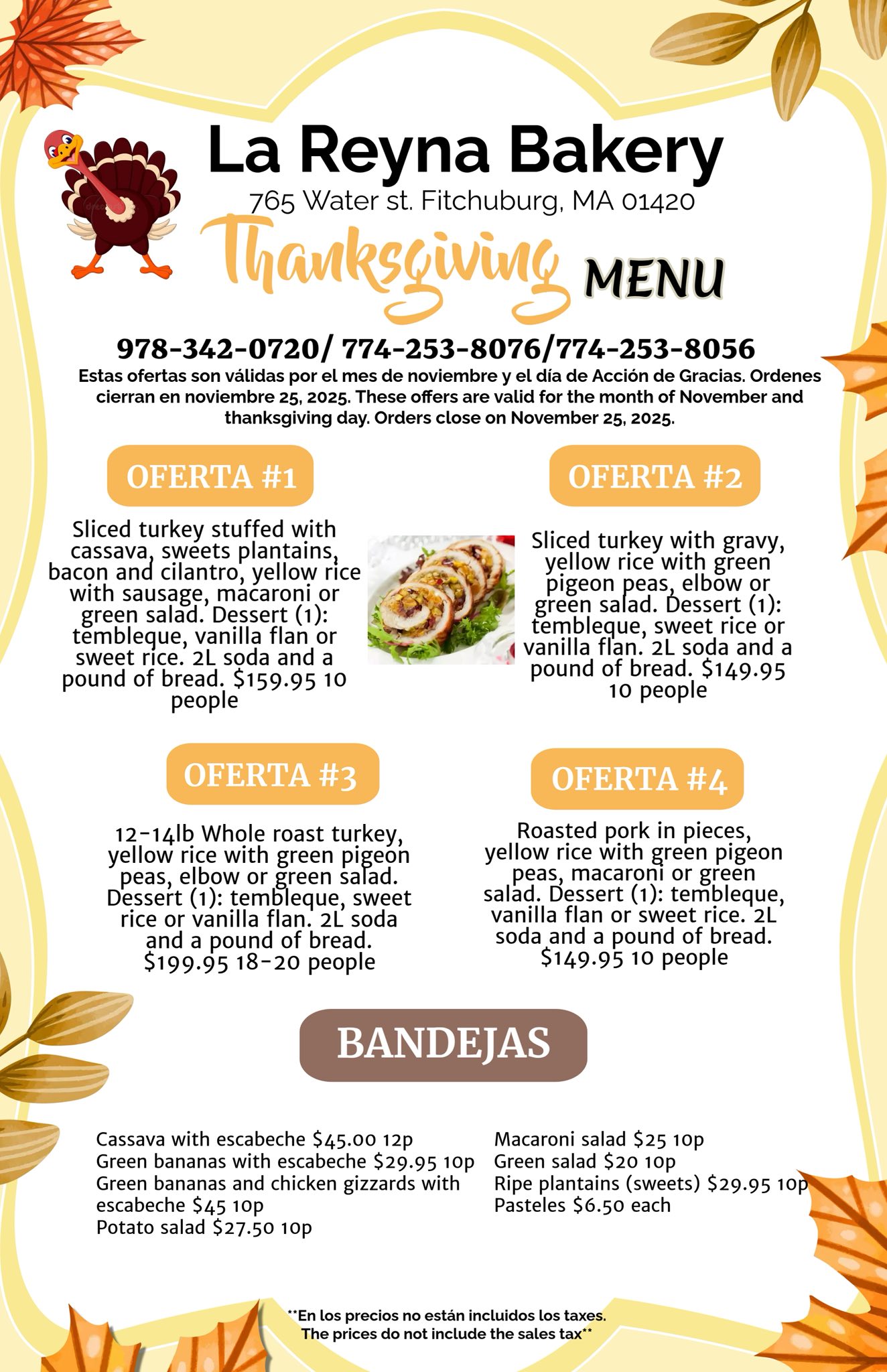 La Reyna Bakery & Restaurant | Fitchburg MA