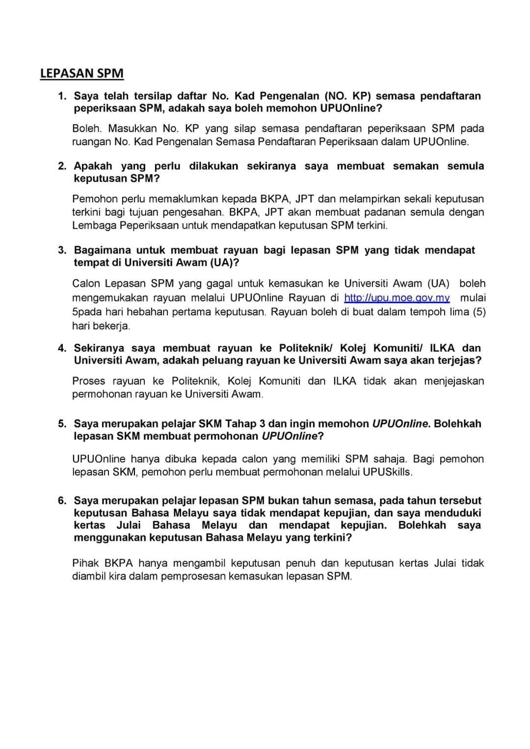 Soalan Lazim Faq Concerned Um Indian Graduates Cumig Facebook
