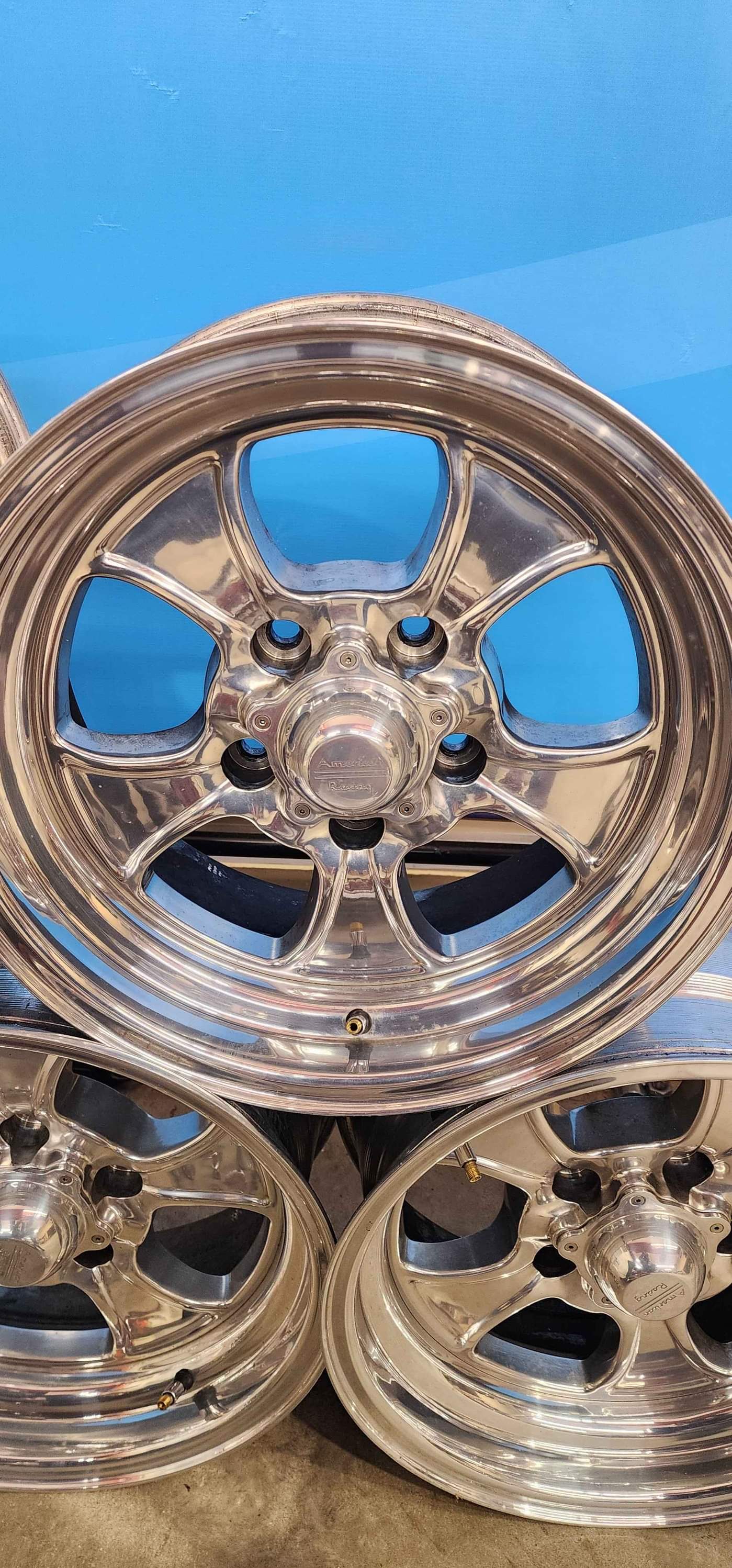 American Racing Hopster Forged 15x7 wheels - swapped out to Cragars ...