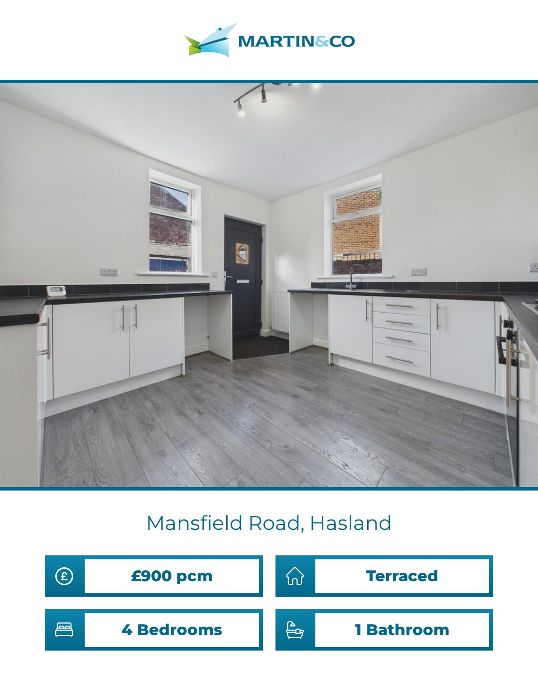 📍 Mansfield Road, Hasland 🏠 4... - Martin & Co Chesterfield | Facebook