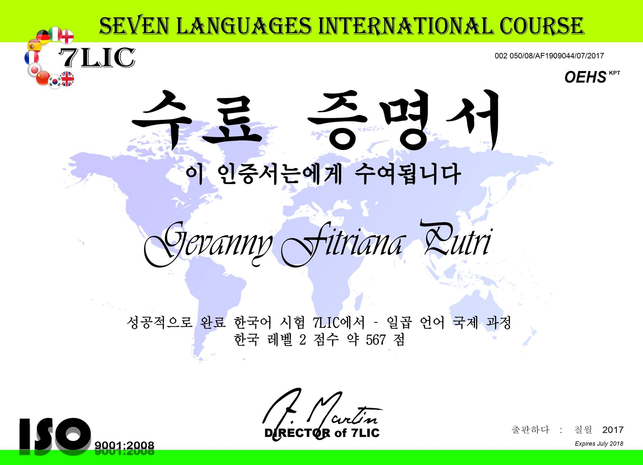7LIC Seven Languages International Course - Cinere