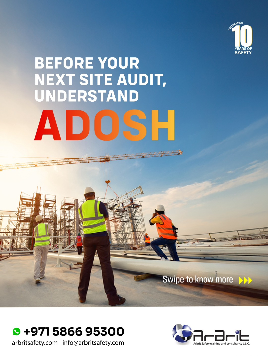 ADOSH is... - Arbrit Safety Training and Consultancy L.L.C | Facebook