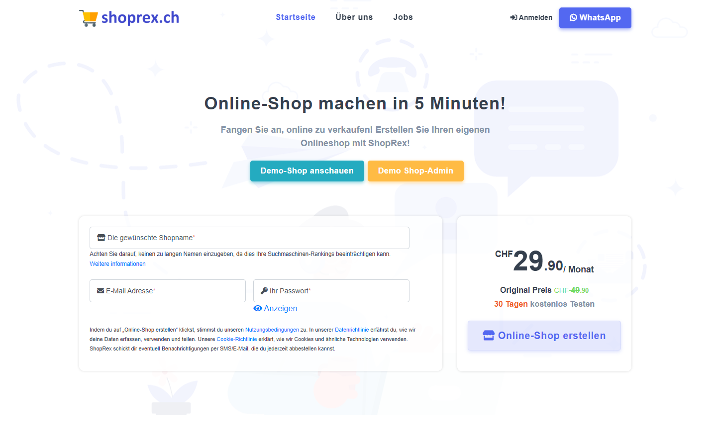 Shoprex.ch - Home