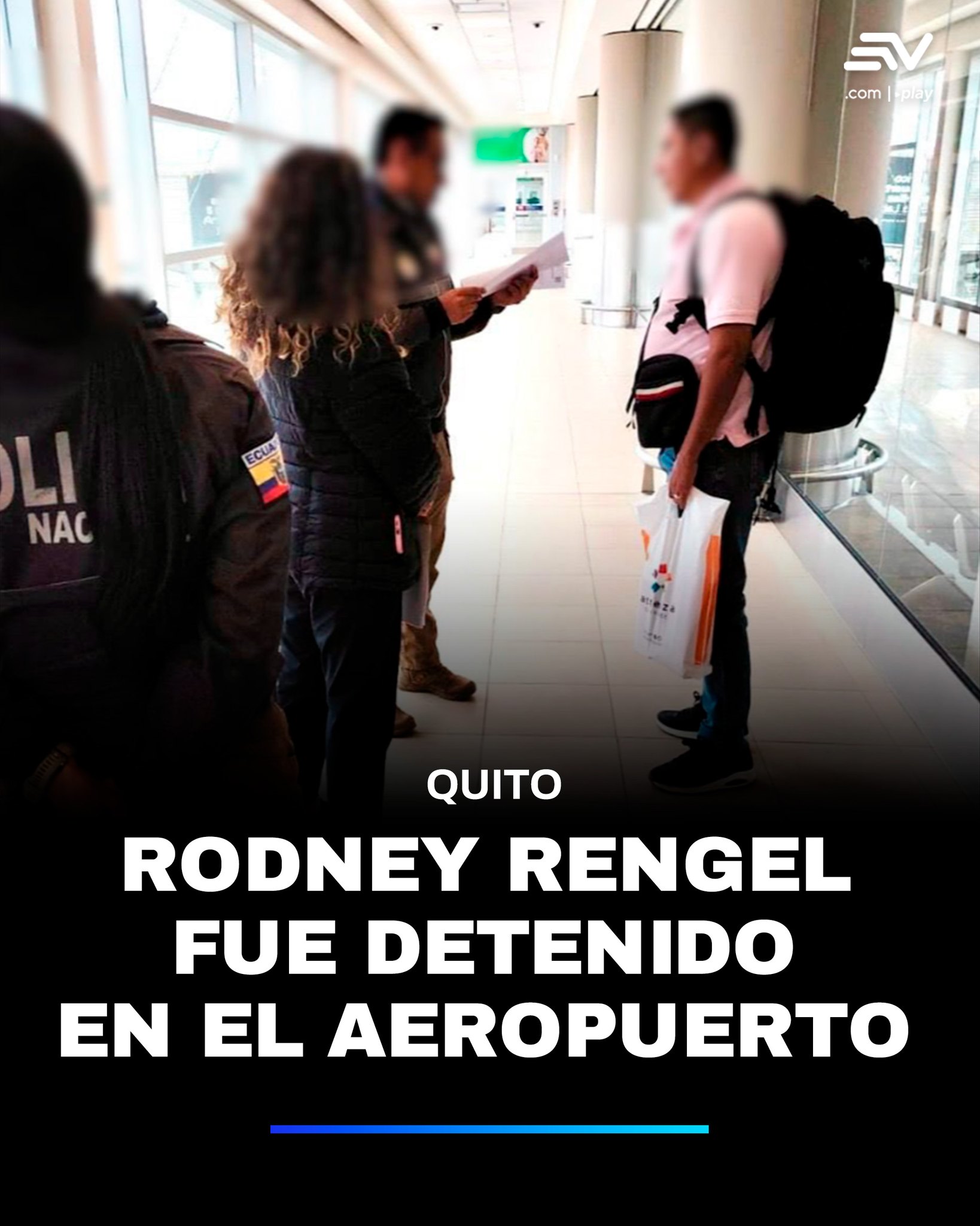 Ecuavisa - 🔴 #ÚltimaHora | Rodney Rengel, excapitán de Policía, fue ...