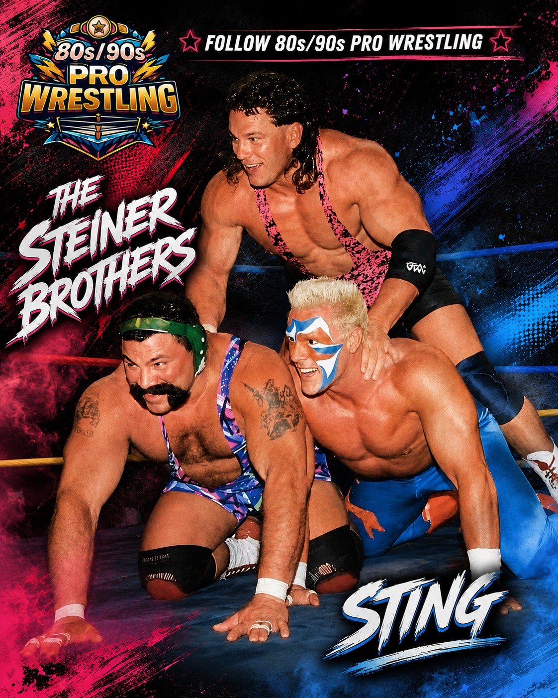 80s/90s - The Steiner Brothers and Sting | Facebook