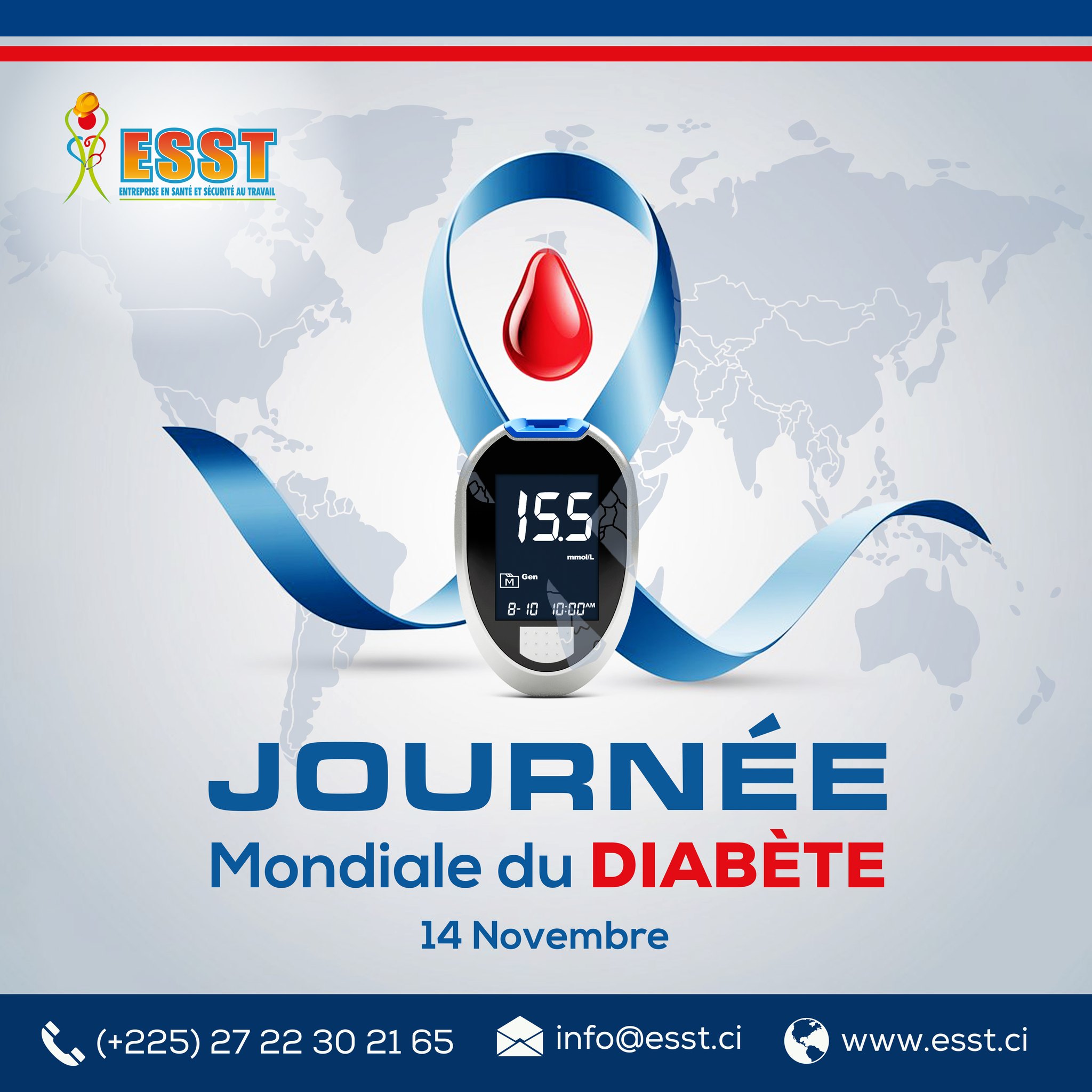 ESST - 🔵 Journée mondiale du Diabète –Agir en prévention pour mieux ...