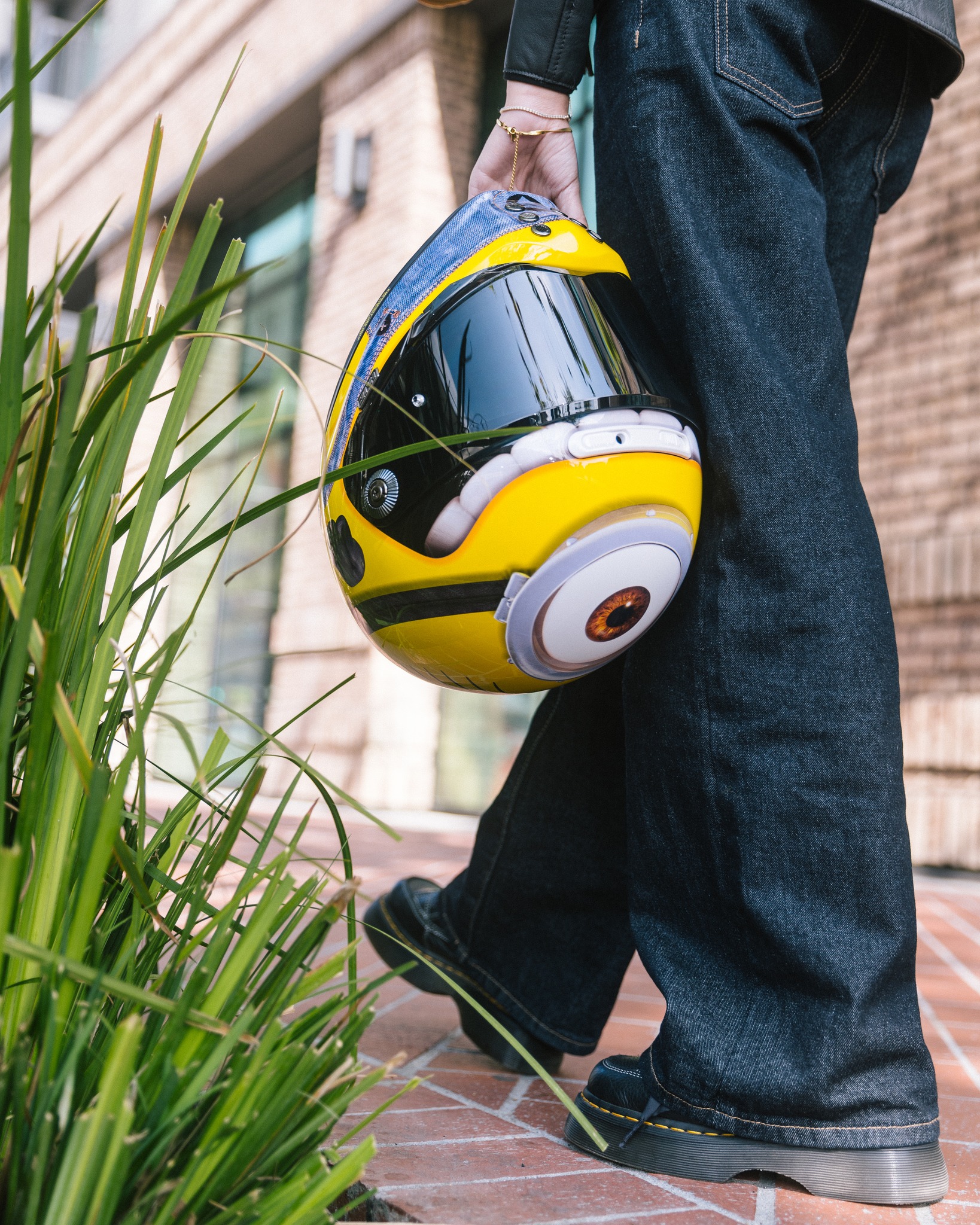 bike helmets minion Buy Dave Round Shape Helmet, Yellow (Small) Online at Low Prices in India scratch and anti V10 Stuart Minions  From