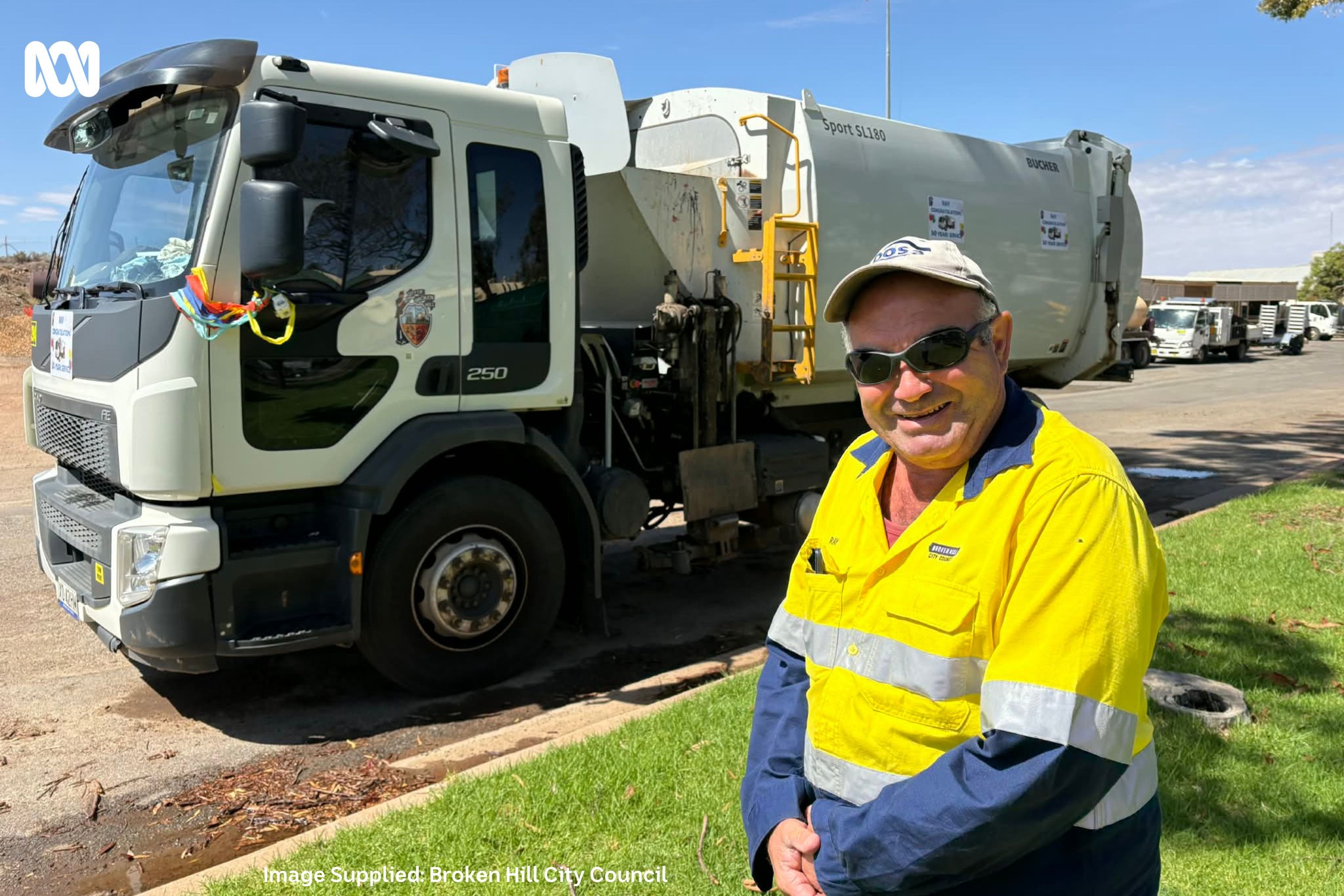 ABC Broken Hill - Congratulations Ray! 🥳 Garbo Ray Muscat... | Facebook