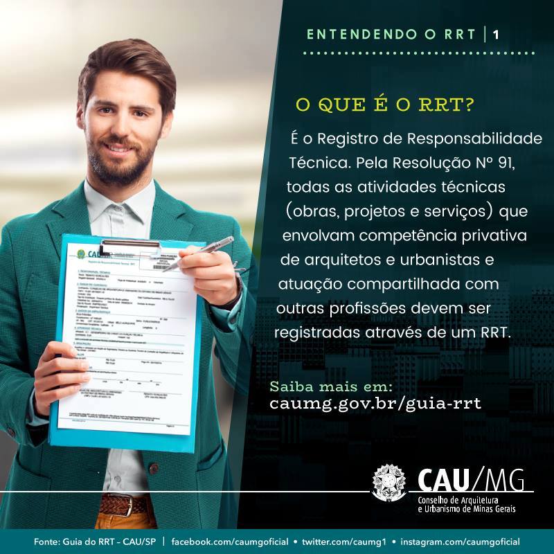 Para saber todos os tipos de RRT... - Cantuária Arquiteto