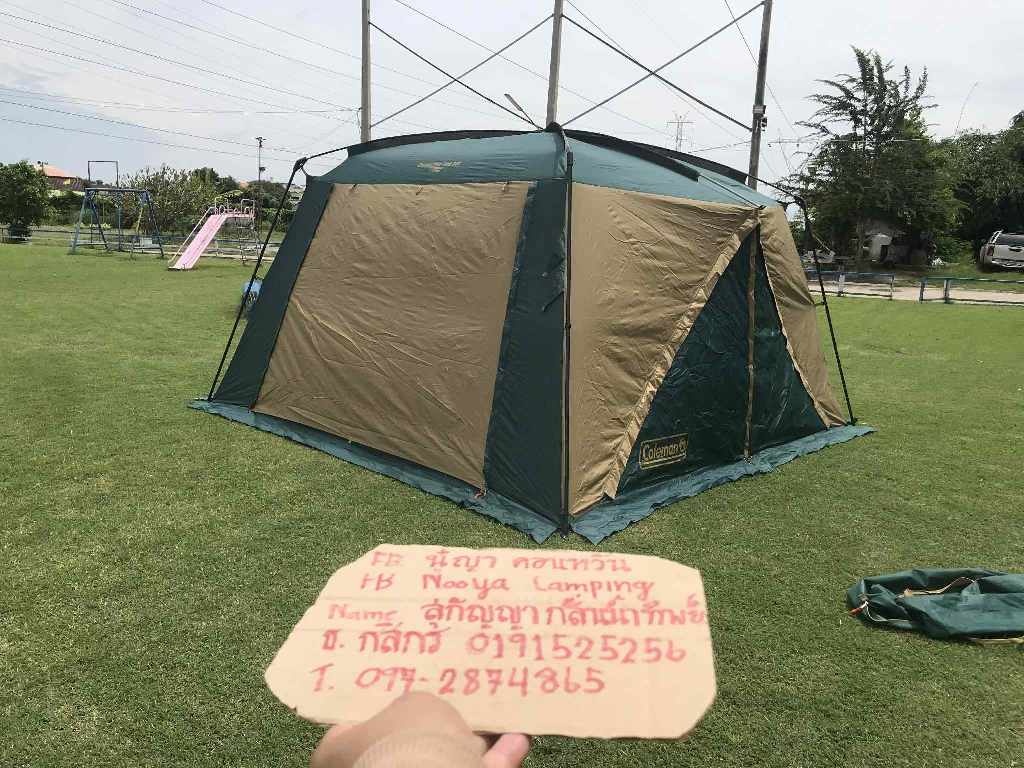 เต็นท์ มุ้ง ส่วนกลาง Coleman มือสองตู้ญี่ปุ่น CONNECTING TARP 340