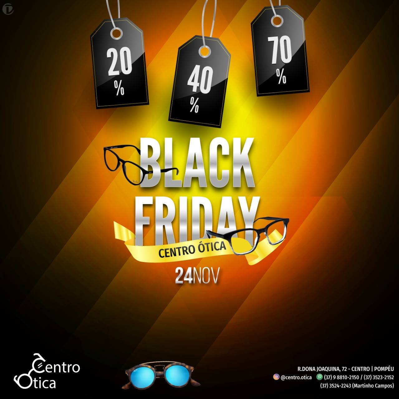 Centro Ótica - ️ A Centro Ótica preparou uma Black Friday mais que ...