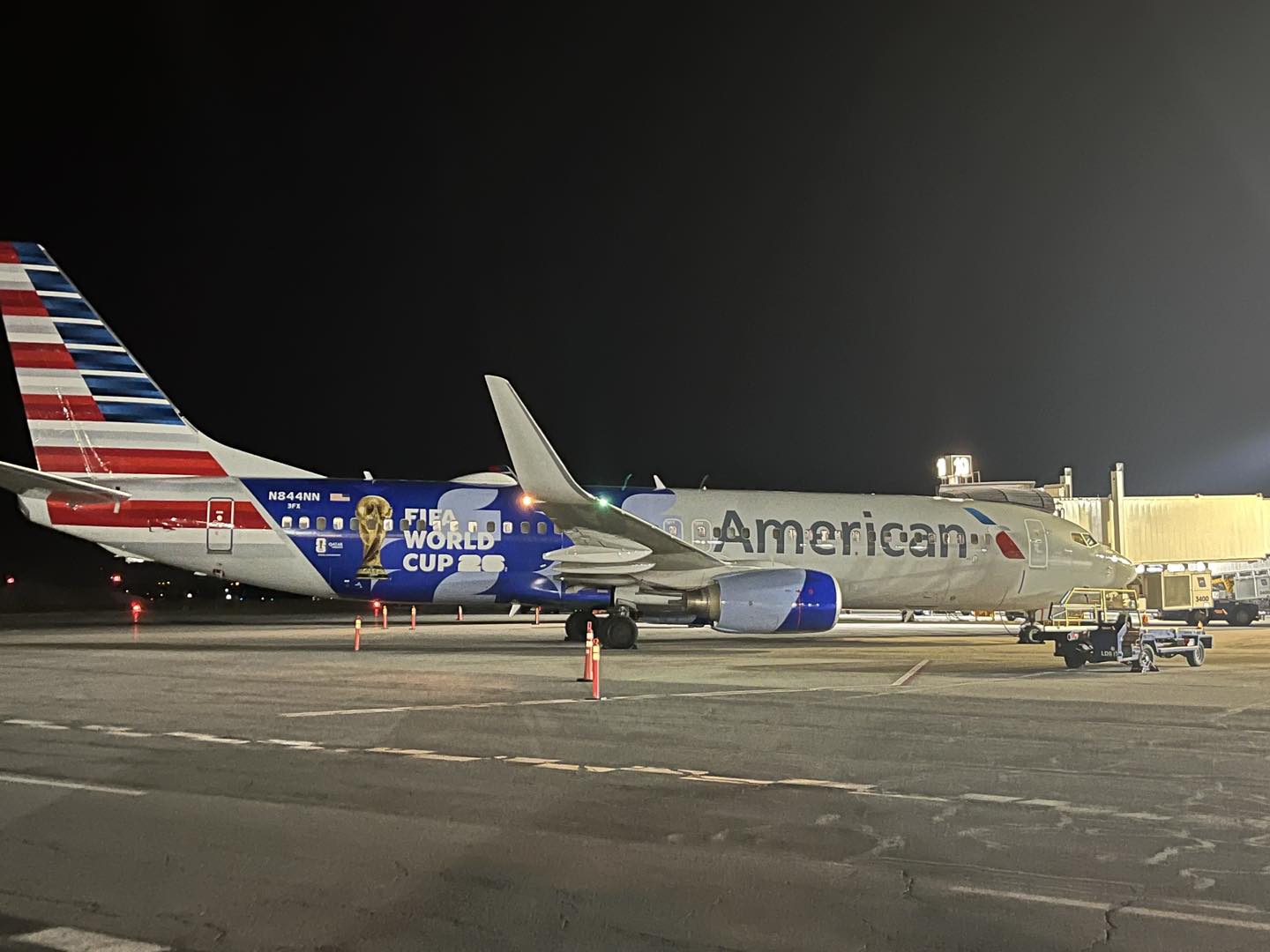 🔴 American Airlines has unveiled the FIFA World Cup 26™ livery on