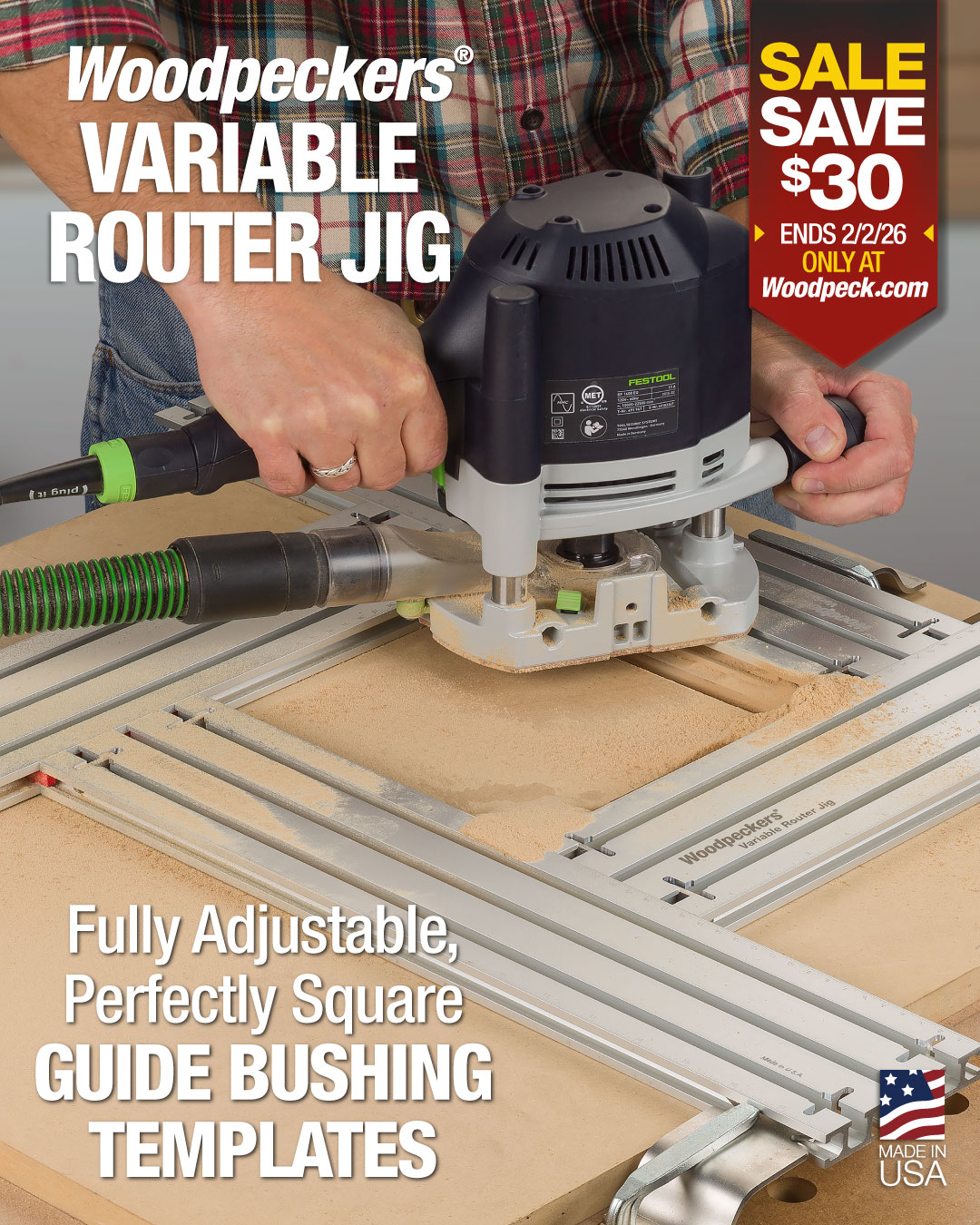 Woodpeckers - 🧩 Perfect router templates—made in minutes. The ...