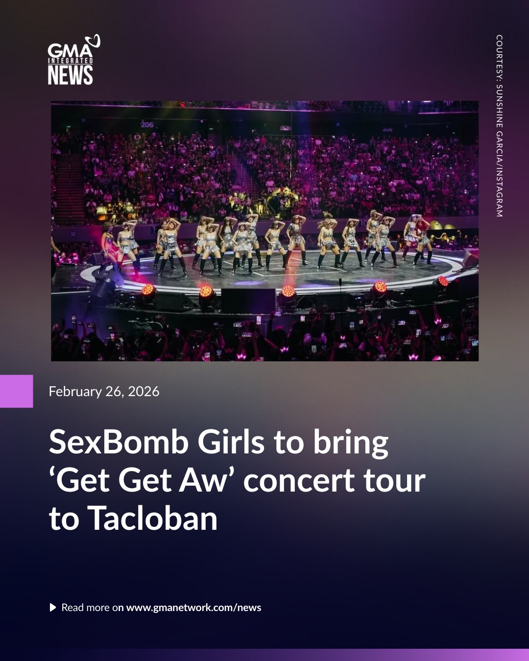GMA - GET GET AW SA TACLOBAN! 💋 The SexBomb Girls are taking their “Get ...