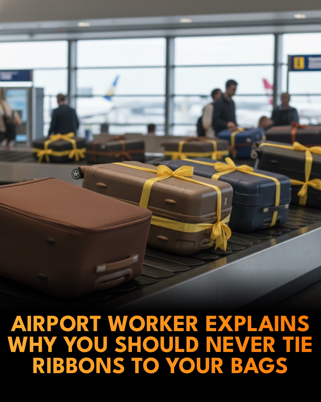 Hashem - Tying ribbons to your suitcase is a bad idea. Stop. Why ...