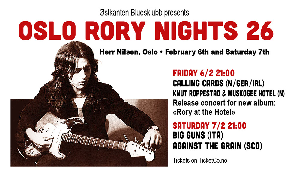 Oslo Rory Nights Friday 2026