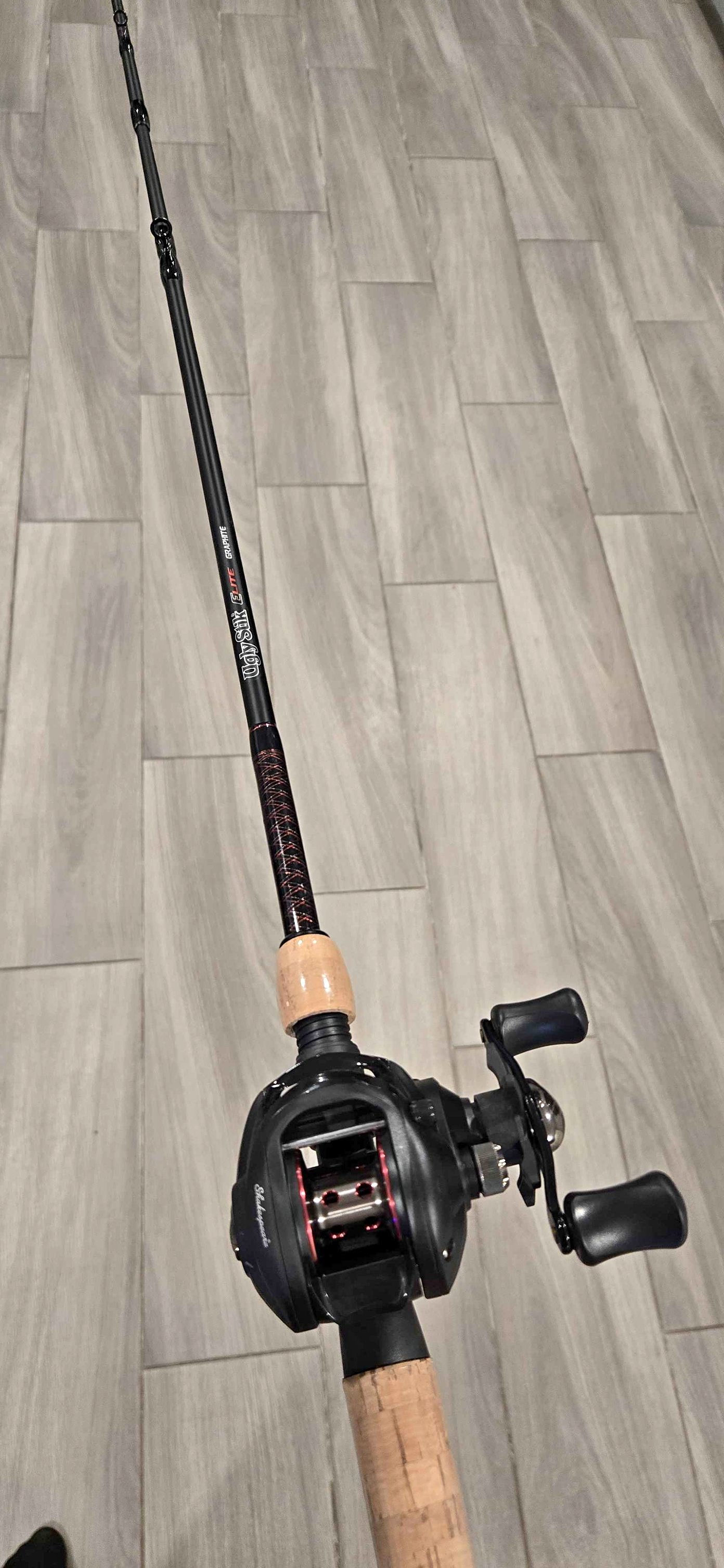 Ugly Stik Elite Baitcast Fishing Rod & Reel Combo,Medium-Heavy, Right ...