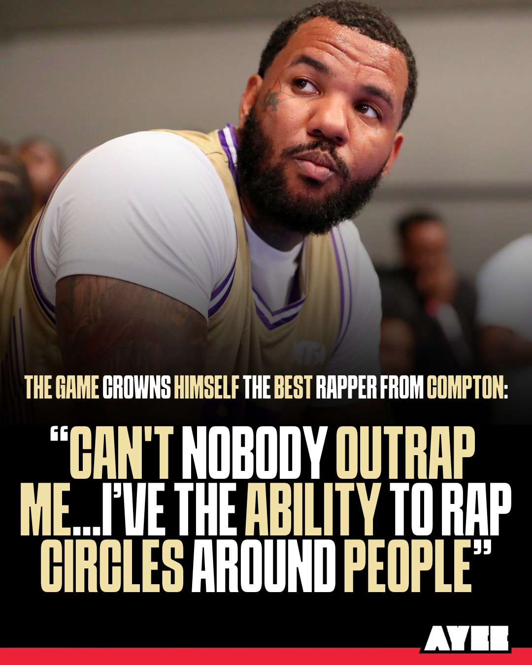 Angela Yee - 🚨 The Game Claims He's the Best Rapper From... | Facebook