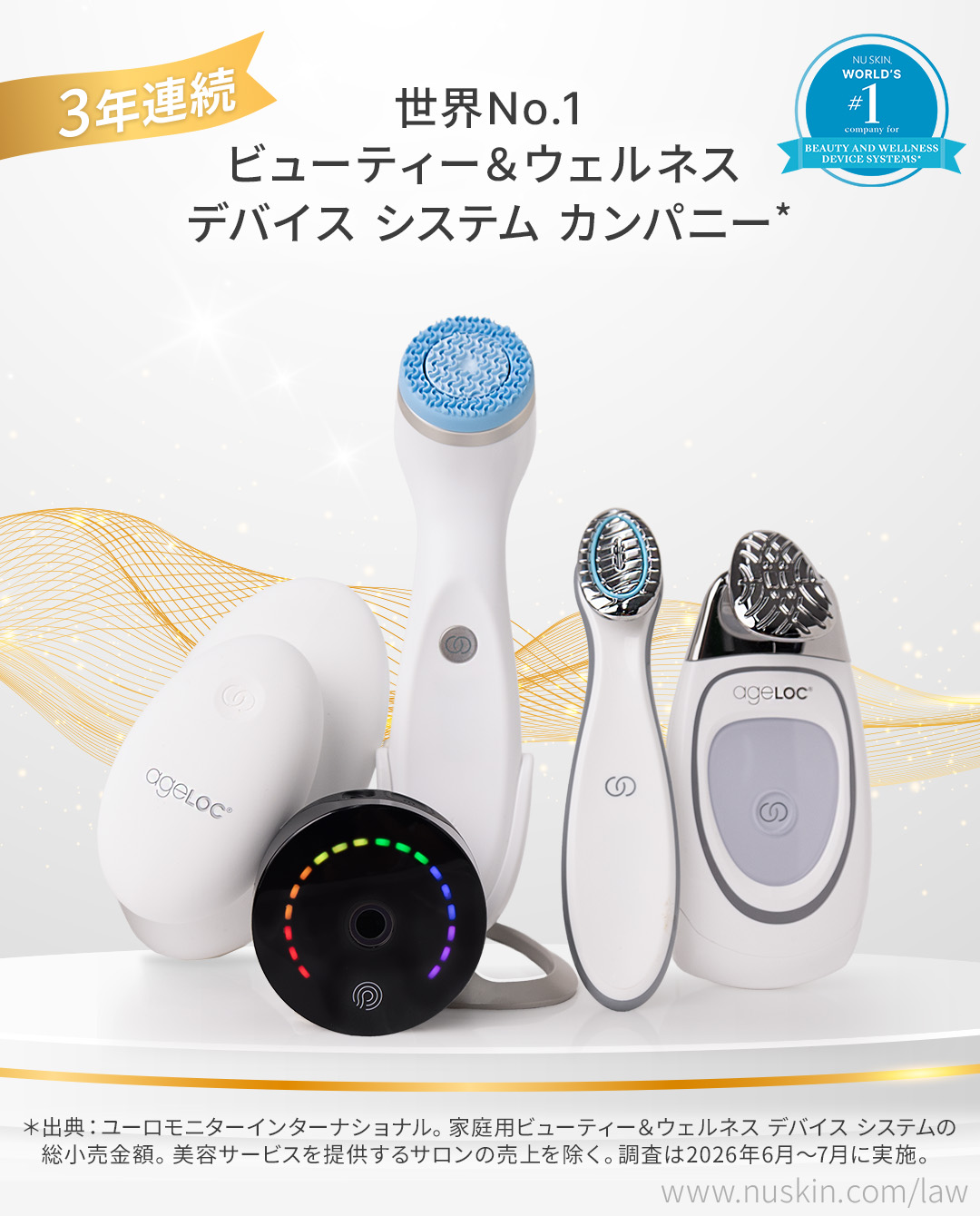 ニュースキンジャパン - 【雑誌にgenLOC ルミスパが紹介されました
