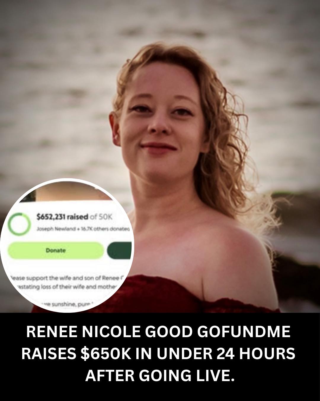 RealVoices - In just one day, the GoFundMe created for... | Facebook