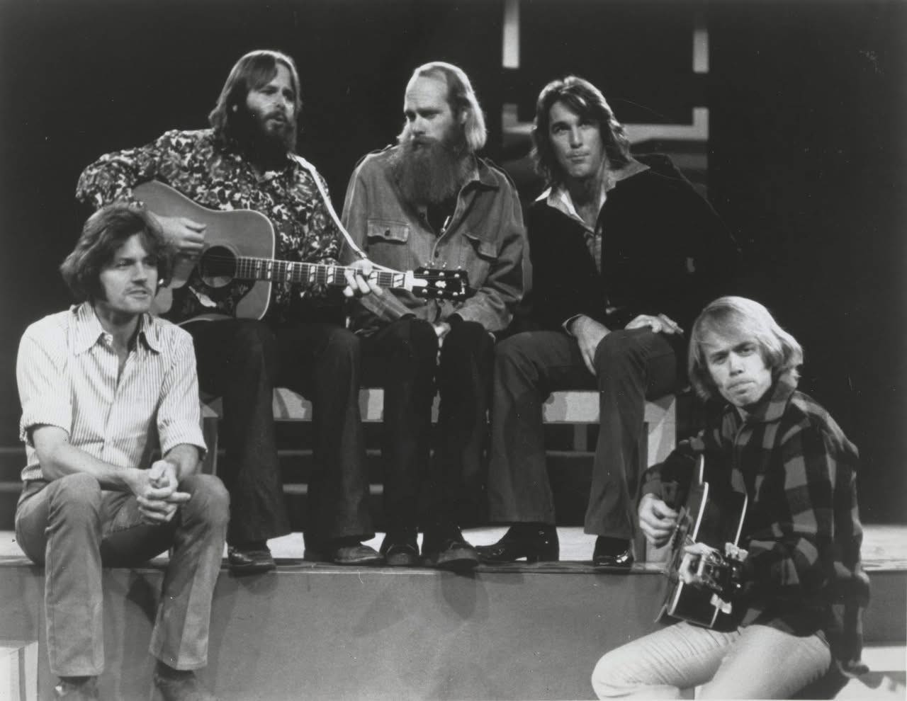 The Beach Boys during their 1970/1971 period. These are the members who ...