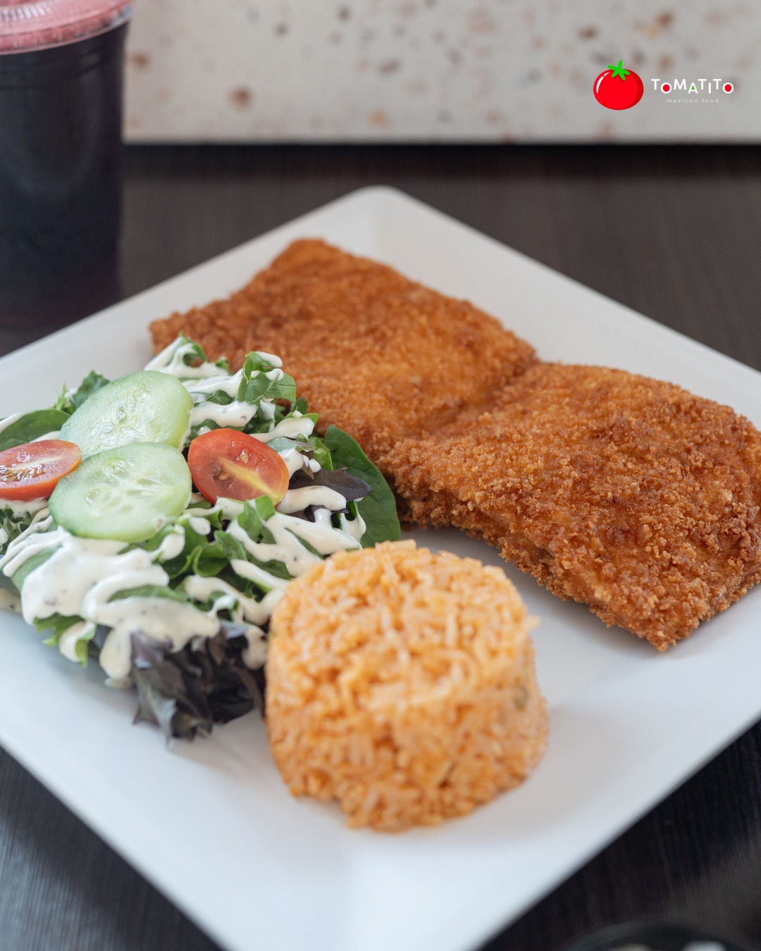 Tomatito - 🎣 Filete de Pescado Empanizado Golden, crispy, and full of ...